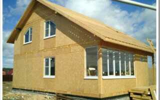 Как строят дома из СИП панелей?