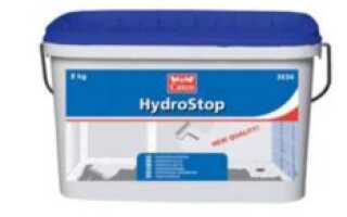 Обмазочная гидроизоляция Bergauf Hydrostop: особенности применения