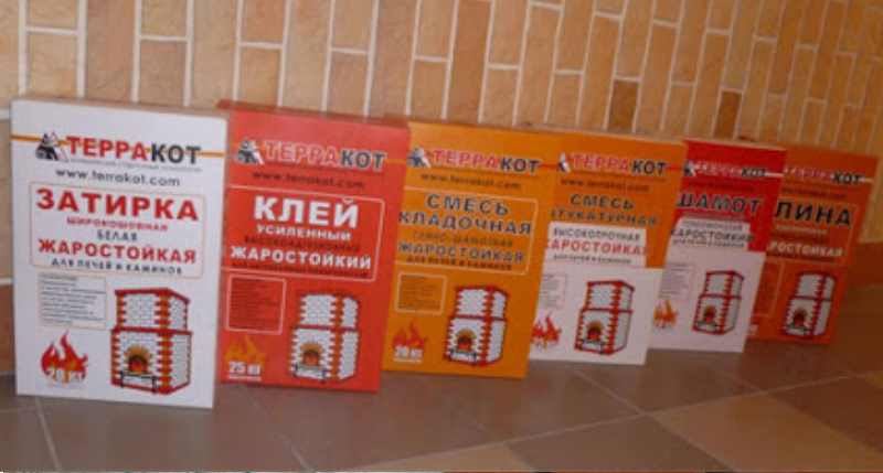 Жароустойчивый клеевой состав «Терракот»