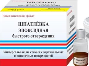 Эпоксидная шпаклевка: применение, расход